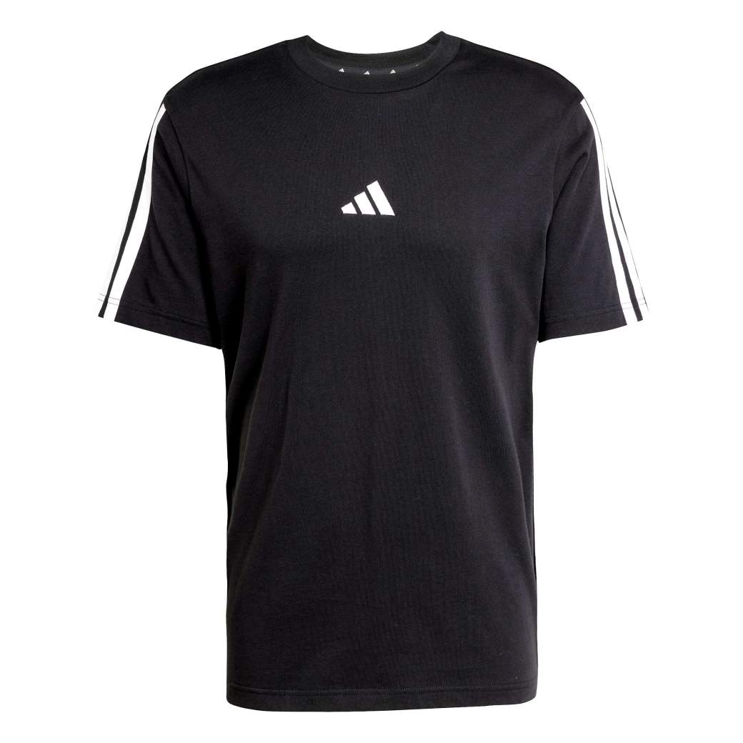 Adidas Camiseta JW1949 M 3 STRIPES BlackWhite Algodao -2-